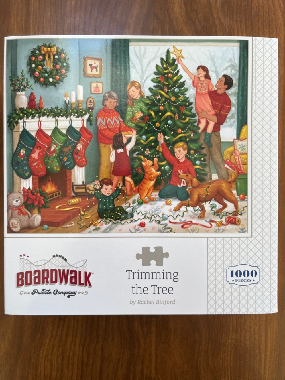 Boardwalk 1000-Piece Christmas Puzzle